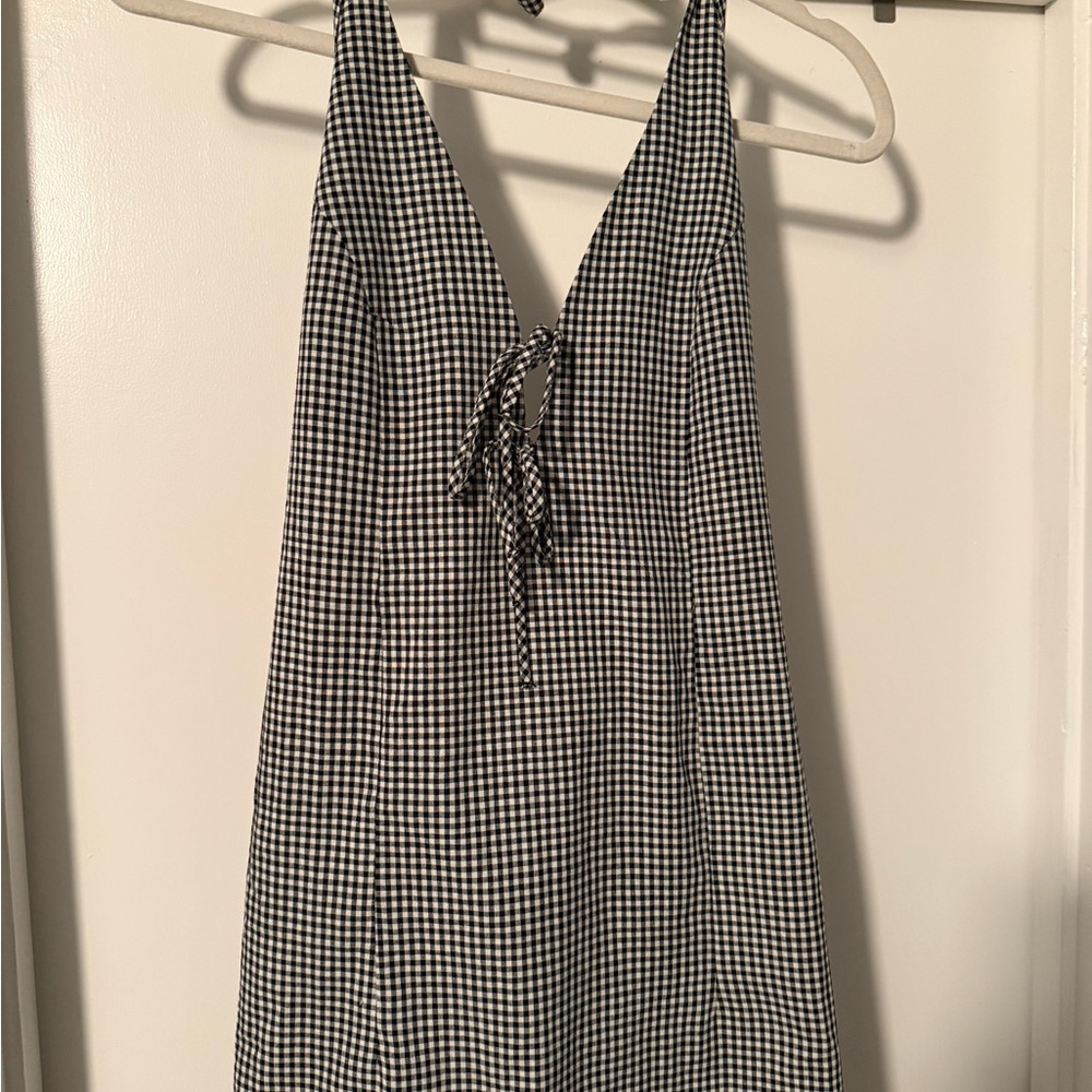 HYFVE Black & White Gingham Dress